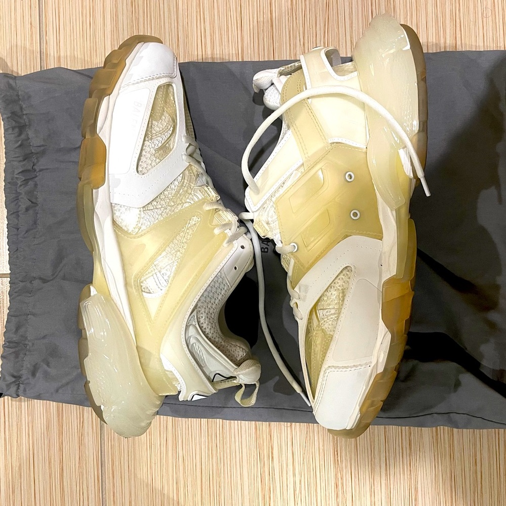 Balenciaga Track Clear Sole Sneakers - Picture 2 of 7
